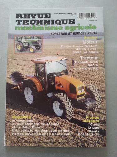 Revue technique tracteur - revue,