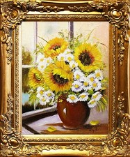 Tableau Huile Sur Toile Fait