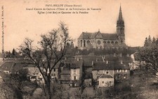CPA 52 - FAYL-BILLOT (Hte Marne) - Eglise et Quartier de la Perrière