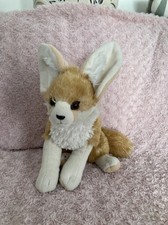 Peluche fennec renard des sables Zoo de la Barben