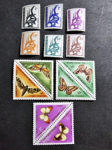 Timbre mali cimier - timbre, bambara