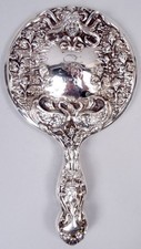 Miroir À Main Antique Art