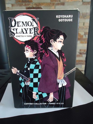 Coffret collector demon slayer - collector,