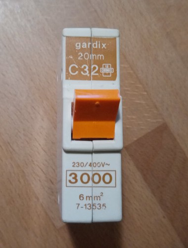 32a disjoncteur fusible - 1x,