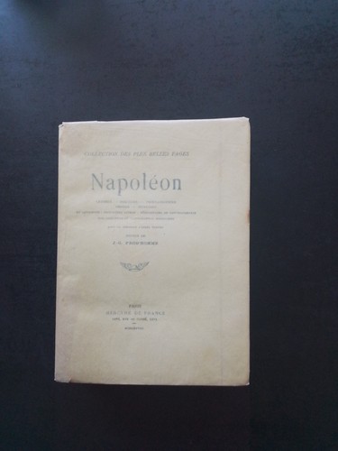 Napoléon lettres discours - lettres,,