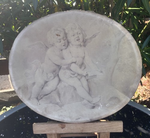 Tableau chérubins ancien