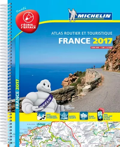 Atlas routier france 2017 - atlas,