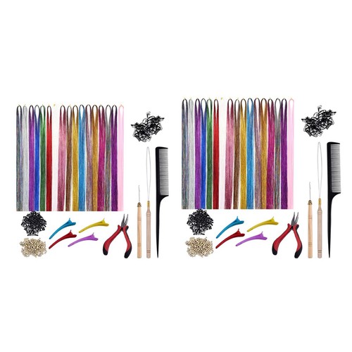 Kit extension cheveux - d'extension, 12