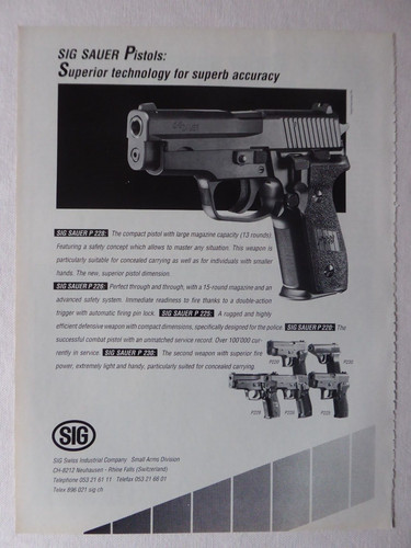 1990 pub sig sauer p226 - pub, p