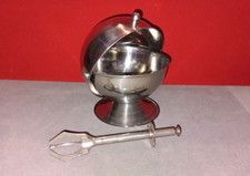 Sucrier  Ø10cm + pince à sucre modèle déposé - Ancien / vintage style bistrot