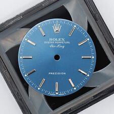 Rolex 14000 Air-King Precision Blue Rare Dial Vintage Superb
