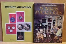 2 livres sur les montres et