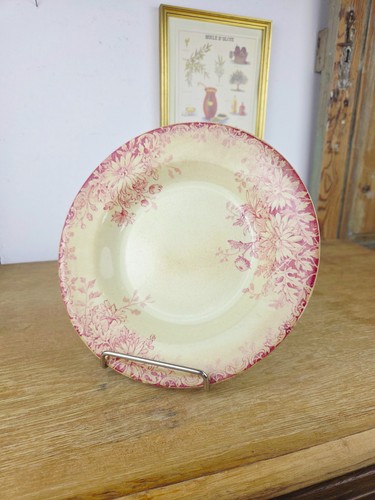 Assiette creuse terre - de, fer