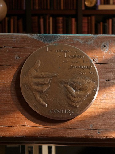 Médaille bronze main - médaille,