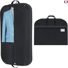 Housse de Costume Voyage 110x60x10 cm Pliable Anti Poussière Couverture en 