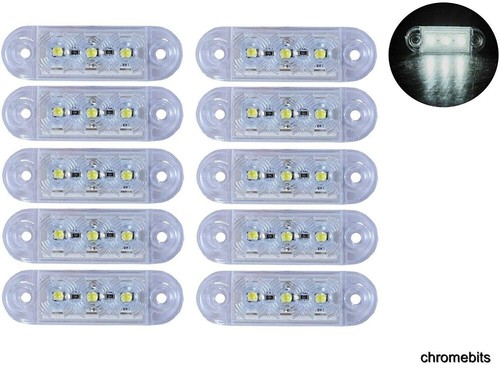 Pièce 12v 24v - led, blanc