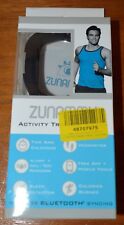 Black Zunammy Wireless Bluetooth Syncing Activity Tracker NIB NEW