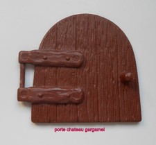 49027 chateau de gargamel  porte  schtroumpf pièces détail smurf puffi puffo