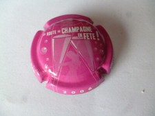 capsule  champagne, ROUTE du champagne, 2006, rose foncé et blanc, N°32