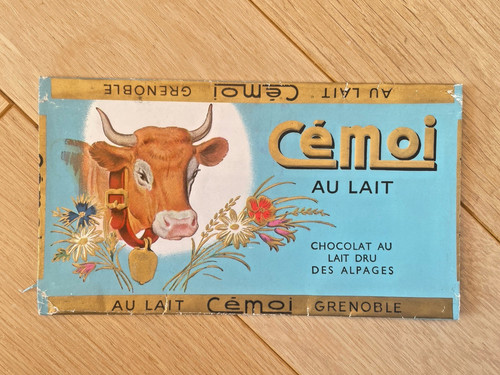 Ancien emballage étiquette - /,