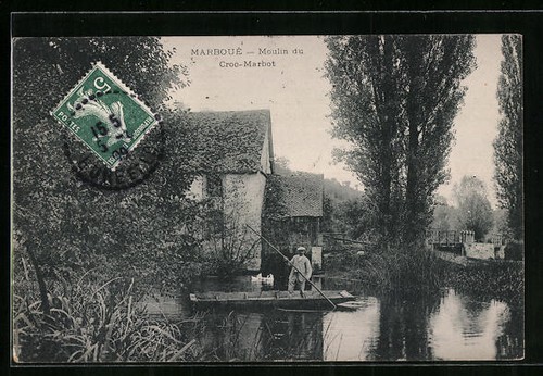 Cpa marboué moulin dit - marboué,,