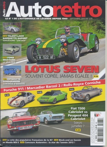 Auto retro 378 - retro, n°378