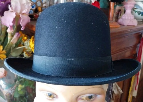 Ancien chapeau melon avec - ancien, son