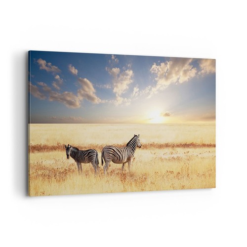 Impression sur toile 120x80cm - sur,