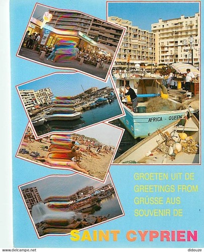 Carte postale saint - 66,