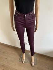 Pantalon huilé bordeaux