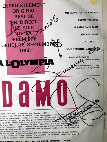 Salvatore adamo olympia lp - salvatore,