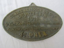 plaque concours agricole