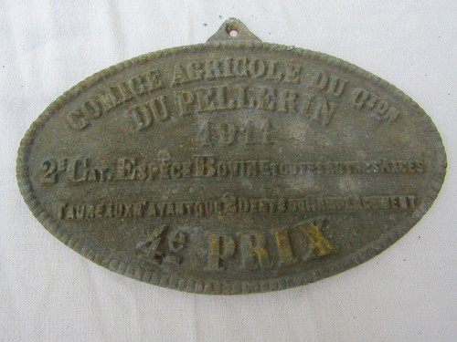 Plaque concours agricole - concours,