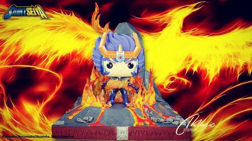Diorama phoenix saint seiya - diorama,