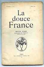 La douce France revue N°21 1920 Zingg,sculpture