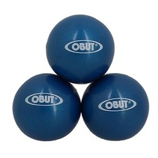 Boules de pétanque Obut 3 boules bleues indoor/outdoor  7-26307 - Neuf