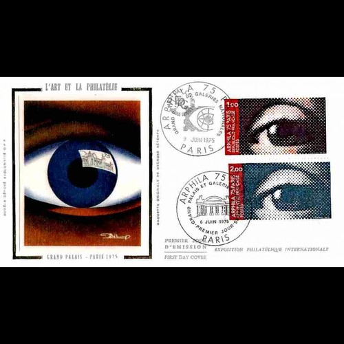 Fdc soie arphila grand - soie, 75,