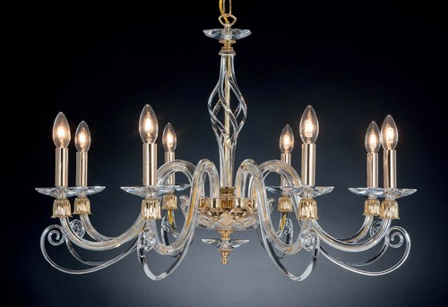 Lustre classique cristal à - cristal,