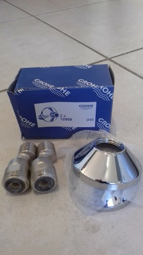 Raccord excentrique 2x3 - 1/2x3/4, +