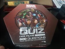 Jeu de société Marvel le grand quiz des films Hachette Heroes- jeu neuf