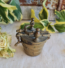 ANCIENS POIDS A GODETS BRONZE