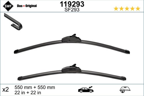 Swf 119293 wiper blade for - swf,