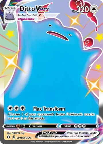 Ditto vmax shining fates - ditto,