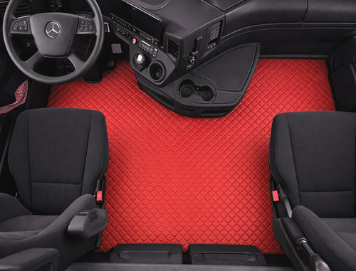 Tapis sol éco - tapis, rouge