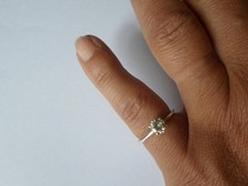 bague en argent massif