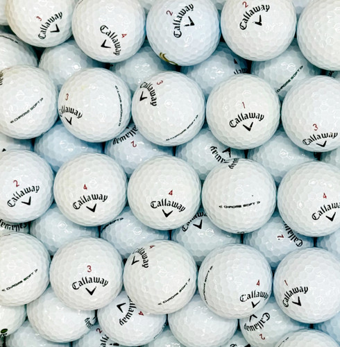100 callaway chrome soft used - callaway,
