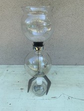 Ancienne CAFETIERE BOULE HELLEM 6 Tasses Pyrex + Réchaud années 1970 # 1