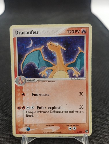 Dracaufeu 108 carte pokémon - dracaufeu,