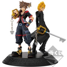 Figurine Kingdom Hearts Sora & Roxas Second Memory Ichiban Kuji Japan A Prize