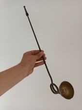 Pipe ancienne cuivre et bronze tres longue  52 cm Rare Type 